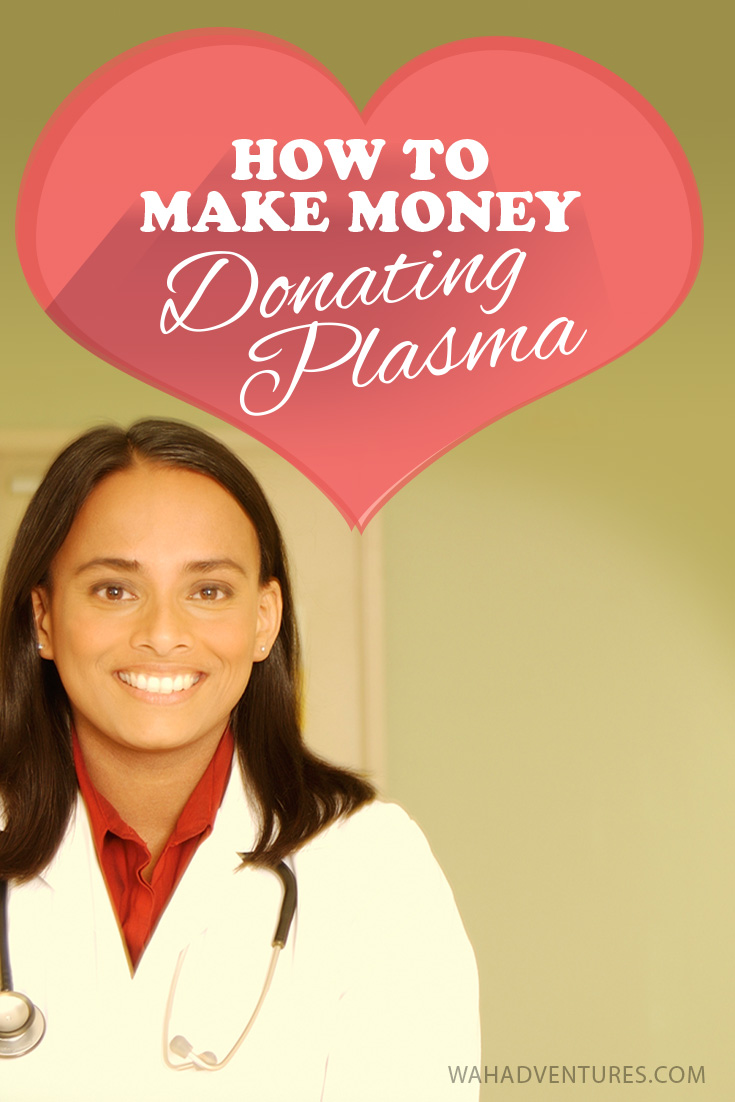 how to make money by donating blood