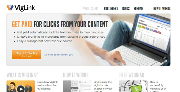 VigLink for Bloggers