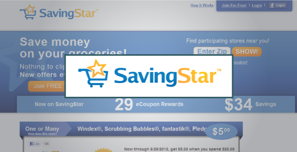 SavingStar Pays You to Shop!