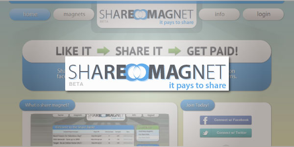 ShareMagnet- Share and Earn