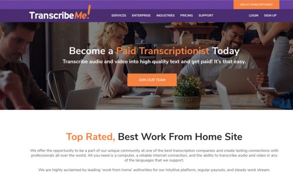 TranscribeMe Review: Find Work at Home Transcription Jobs
