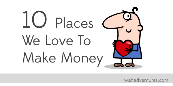 15 Places We Love to Make Money Online!
