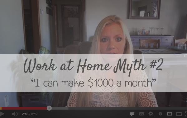 Myth #2: “I Can Make $1000 a Month”