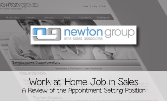 Review of The Newton Group’s Appointment Setting Job