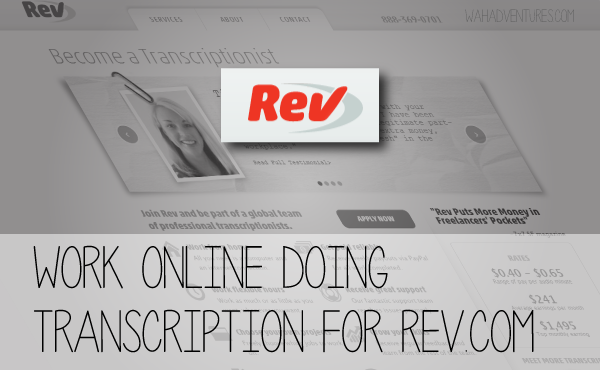 Become a Transcriptionist with Rev
