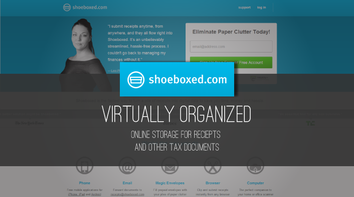 Organize Your Tax Documents and Receipts with Shoeboxed