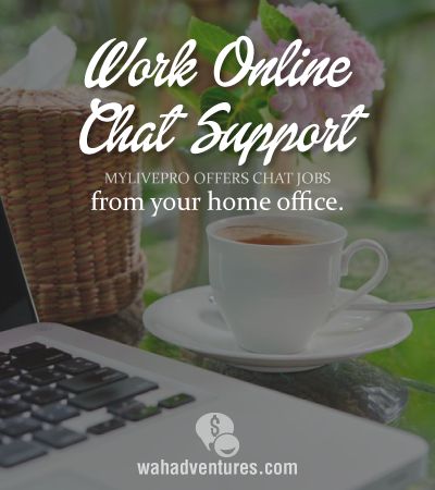 Work at Home Chat Support Job