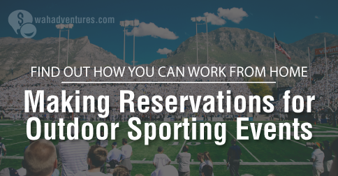 Work Online Making Reservations for Outdoor Events with Active Network