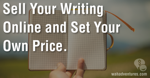Sell your articles on constant content and set your own rates.