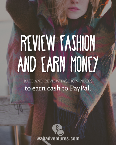 Find out how you can earn as much as $9 an hour reviewing fashion trends!