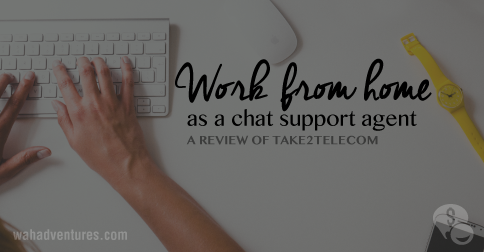 Find out what is involved with working as a chat support agent, from home.