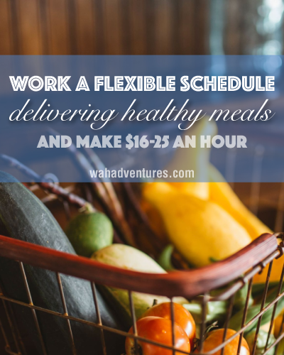 Earn a decent income delivery healthy meals in available cities. Flexible schedule!