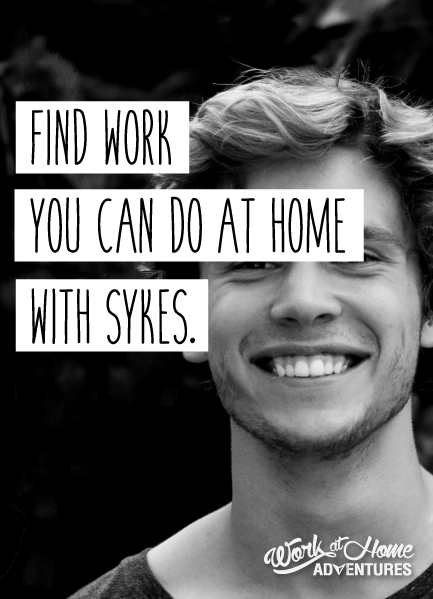 SYKES offers work from home call center work and provides stable hourly work and benefits.