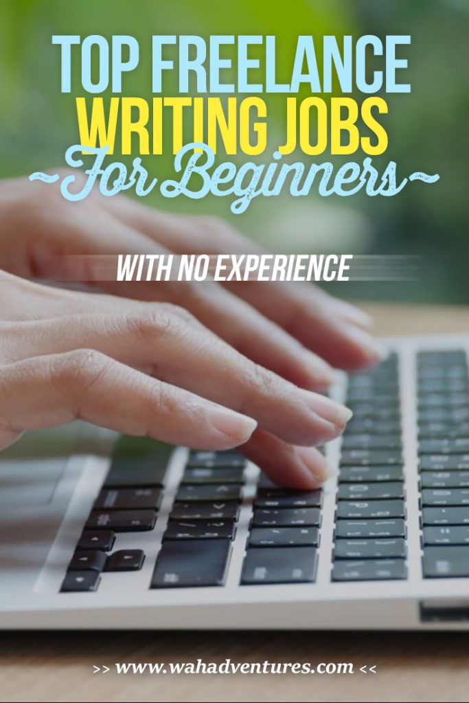 Freelance writing jobs for beginners with no experience image