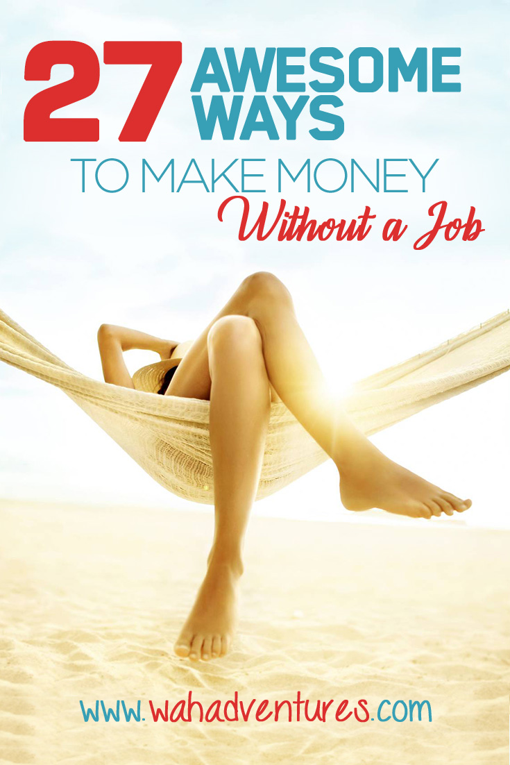 Don’t want to apply for a job online? Want money, but also want flexibility? Check out these 27 ways to earn money online without applying for a job.
