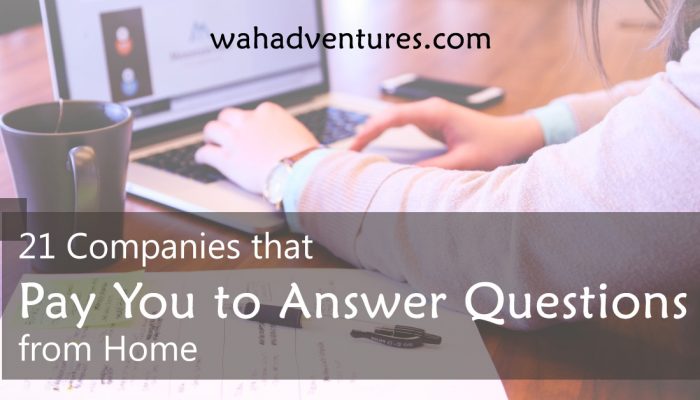 work from home answering questions online