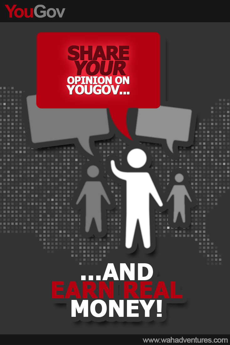 YouGov is a point- based online survey panel that allows you to take multiple surveys during the week to express your opinions on mostly political matters.