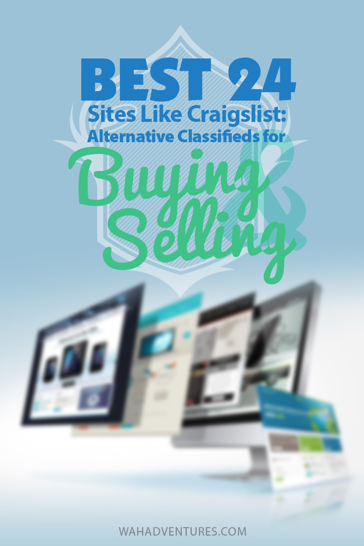 If you want some more options than Craigslist for buying and selling online, these 24 websites will get you placing ads quickly – and most are completely free! 