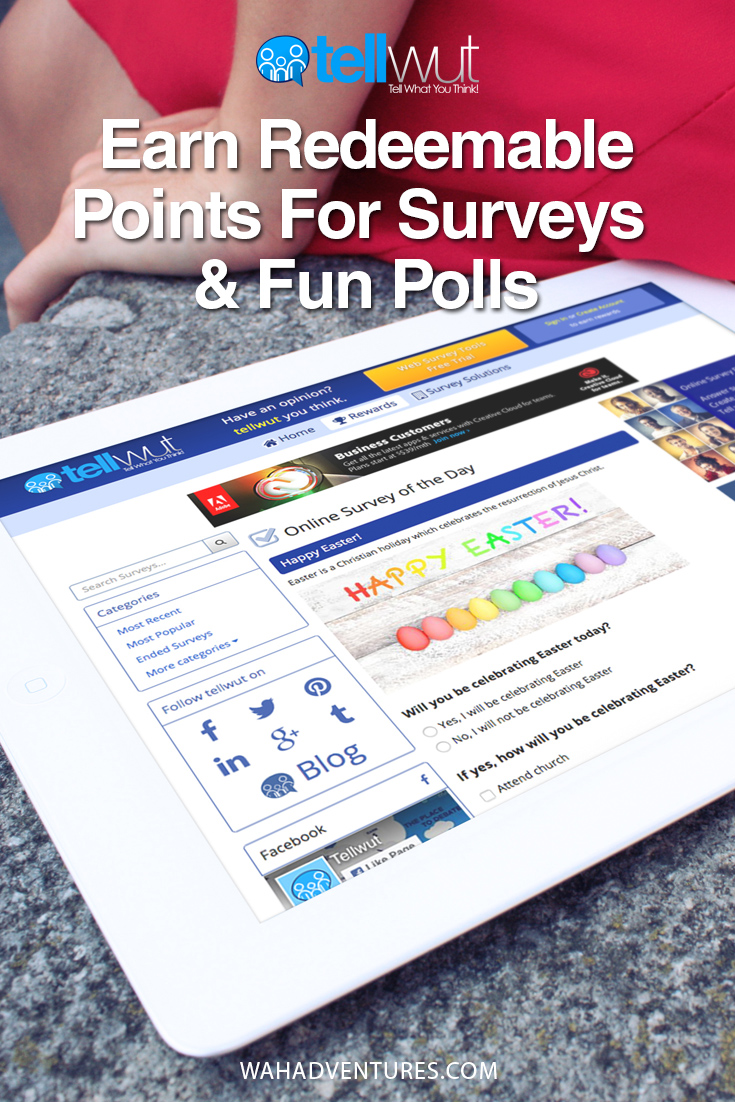 Tellwut rewards you for creating and answering surveys. It is a legit site where you can earn rewards - but is it worth your time?