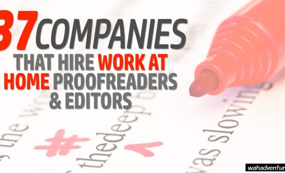 37 Work from Home Proofreading and Editing Jobs Online