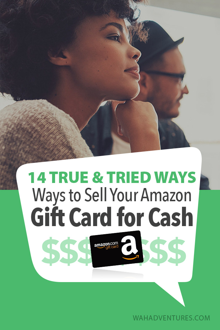 Love Amazon but don’t want a gift card? Here’s 14 ways to sell them for cash or trade them (you can even use them to make other online purchases)! 