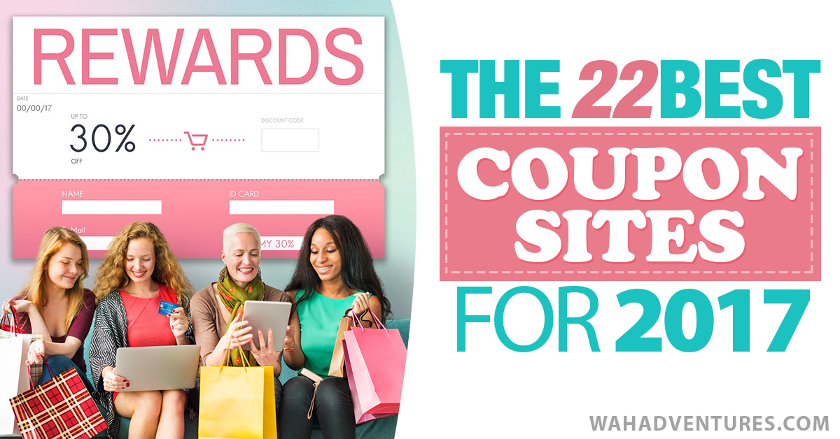 Best 22 Online Coupon Sites For 2017: Save Money Shopping ...