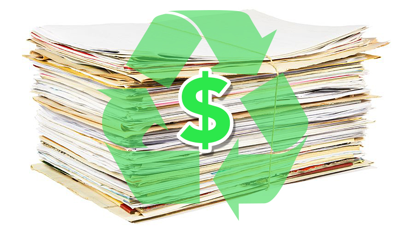 Do you have lots of used paper and cardboard? Have you ever considered recycling paper goods for money? It’s an easy way to make some extra cash on the side!
