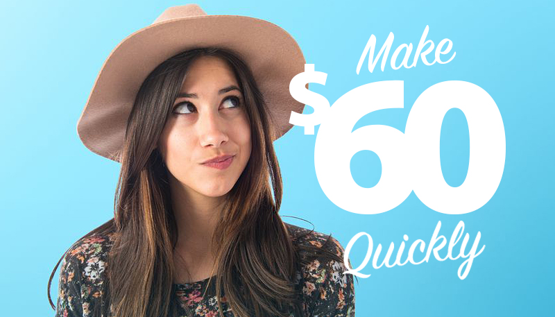 Want to know how to earn a quick $60 online? We have the answer! Read this guide to learn how to make 60 dollars fast with one of the best rewards sites.