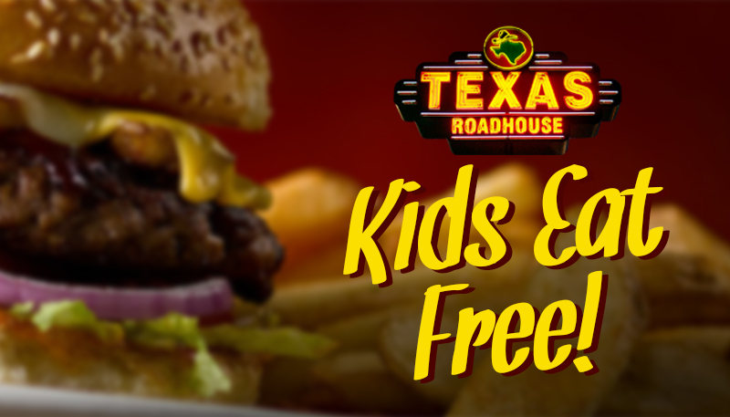Texas Roadhouse is just one of the restaurants that will help your family dine on a budget with its free kids meal offer! This post includes 16 other family favorites that will give your kids a free meal when you purchase yours.