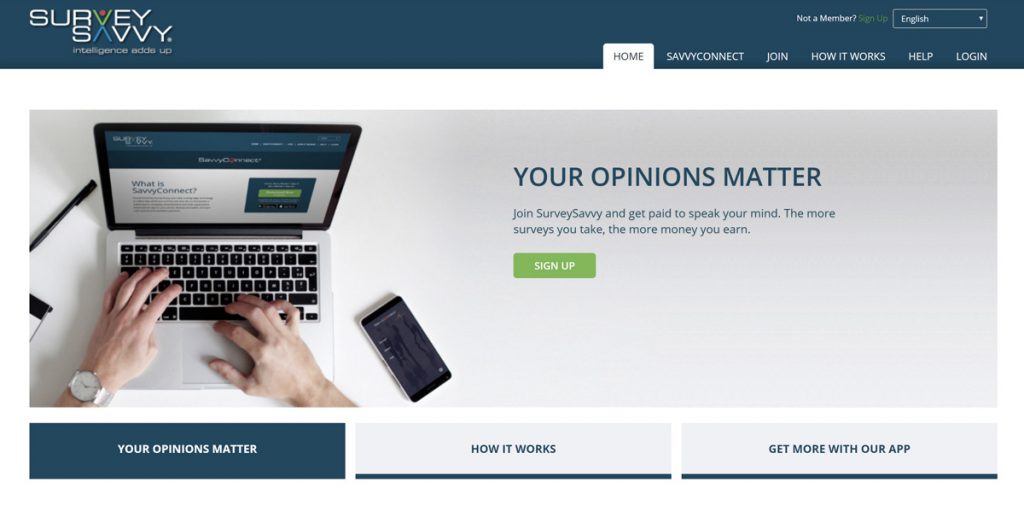 Survey Savvy is a good but not great survey site that is definitely worth your time.