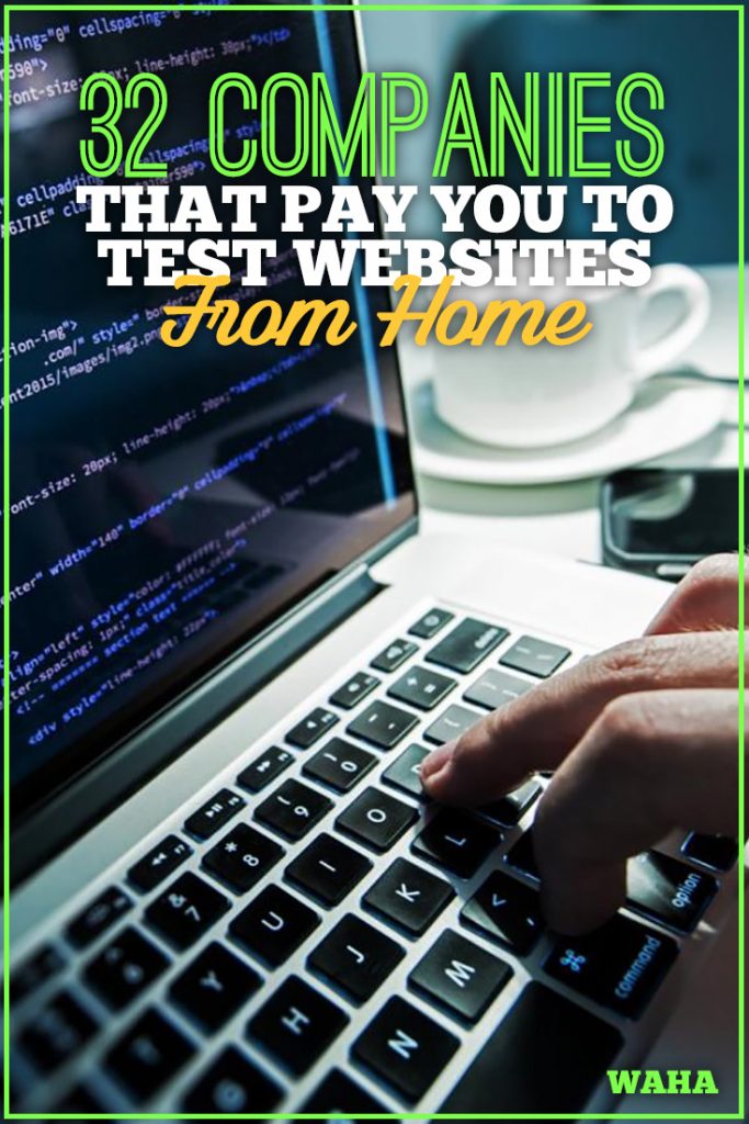Do you enjoy using the internet? What about giving your honest opinions? These 32 companies will pay you to do both by testing websites from your home! Visit a site, provide feedback, and get paid for about 20 minutes of work.