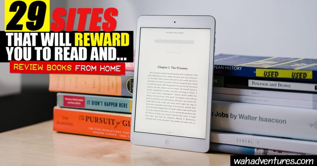 Love reading books? You can get some for FREE and get paid for reviewing them with these 29 websites that pay reviewers, plus 12 other ideas for getting paid to read new releases by some of your favorite authors.   