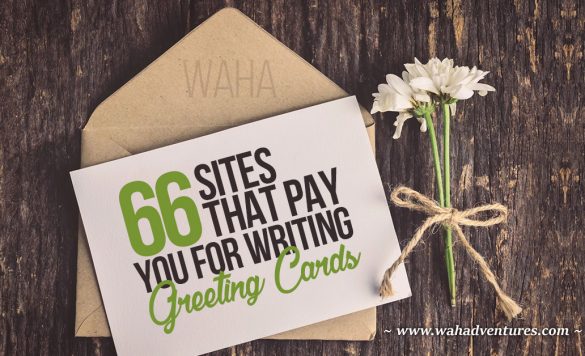 Get Paid by 66 Greeting Card Companies for Your Writing or Designs