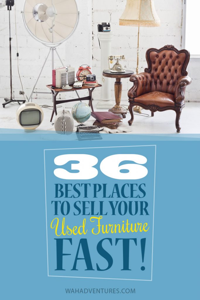 Need to get rid of furniture but want some cash for it? Take advantage of these 36 ways to sell used furniture online and locally fast! Plus, 6 tips for making sure you get the most money possible out of your furniture sales.