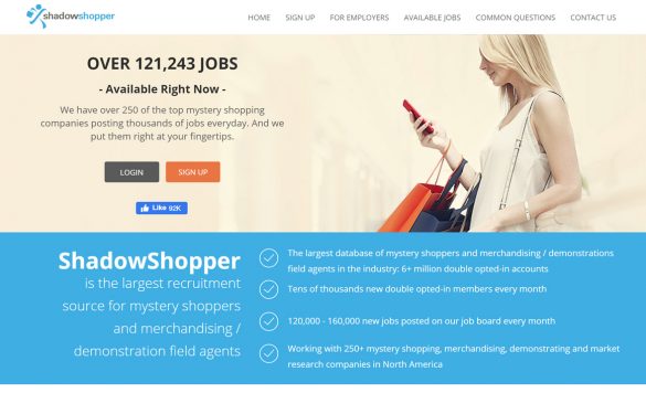Shadow Shopper Review: Find Curated Mystery Shopping Listings Online