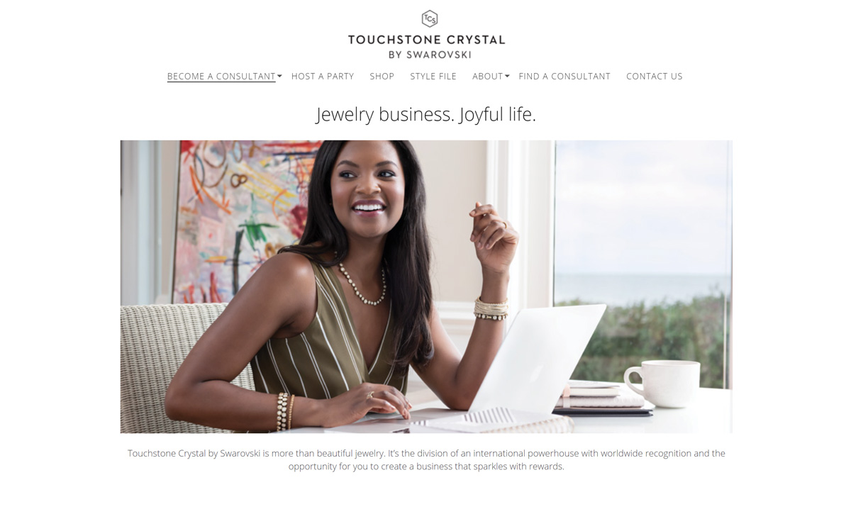 Touchstone Crystal by Swarovski gives jewelry lovers an opportunity to sell beautiful jewelry at home through parties or online sales for up to 40% commission. You can also make money from your team members! Find out if this opp is right for you and how to get started.