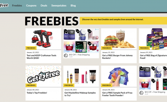 Get It Free Review: Is This Coupon and Freebie Site Legit?