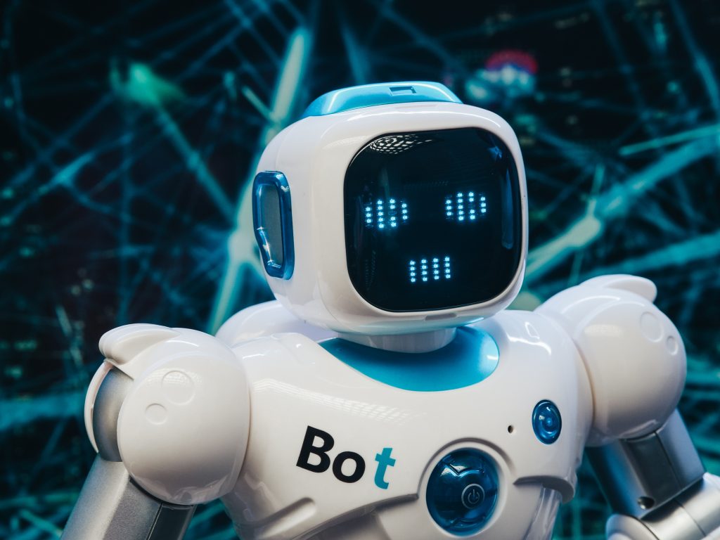 an futuristic bot
