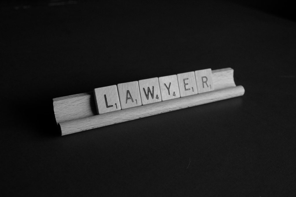 A lawyer's signage
